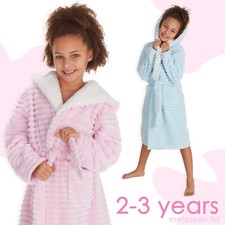Kids Girls Dressing Gown Size