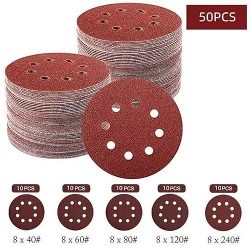 125mm 8 hole - -, 5"