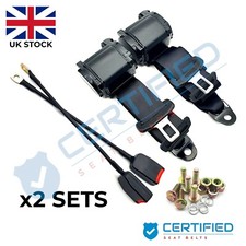 x2 Seat Belts Rock And Roll