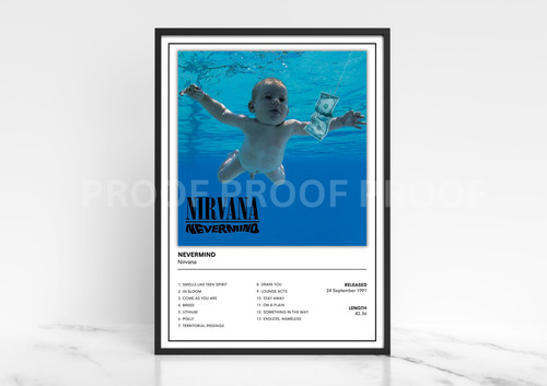 Nirvana nevermind album - nirvana,