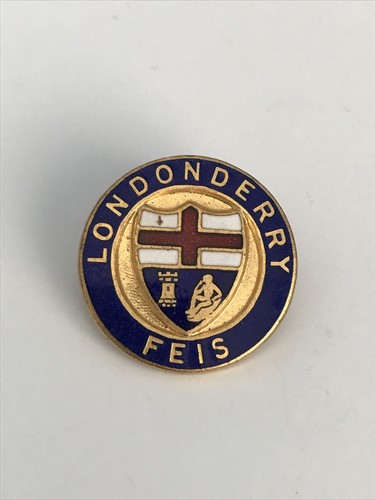 Londonderry feis gilt enamel - londonderry,