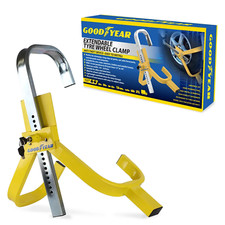 Goodyear Extendable Car Tyre Wheel Clamp Anti Theft  13 to 18 Inch Anti-Scratch