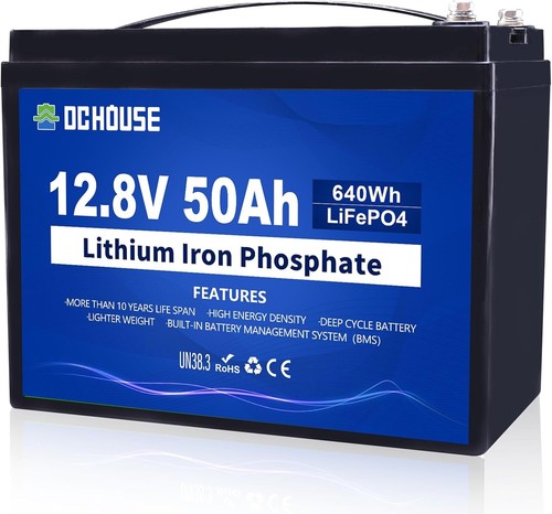 12v 50ah lithium lifepo4 - 12v,