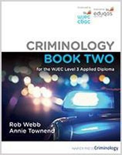Criminology book two for - book,