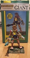 Warhammer Fantasy Marauder Giant OOP Metal GW Open Box Painted 1993