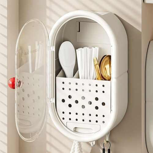 Wall cutlery storage holder - cutlery,