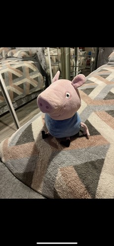 Peppa pig large talking - pig, george