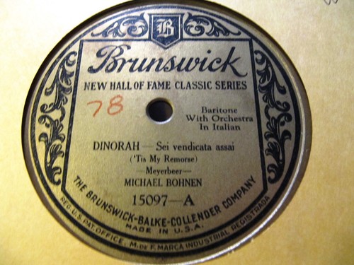 1923 michael bohnen bass - michael,