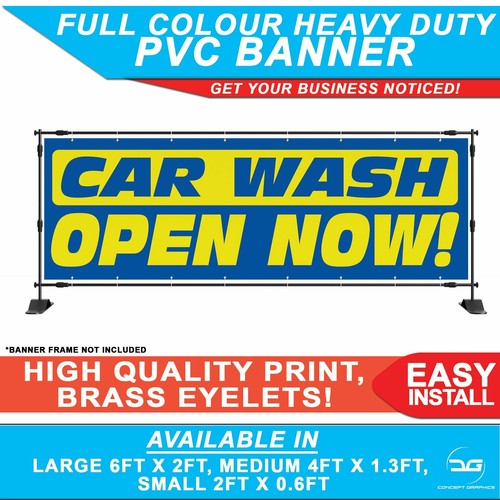 Car wash now - car, open