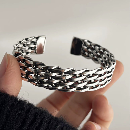 Solid 925 sterling - silver, mens