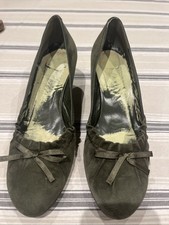 Jigsaw Court Shoes In Suede