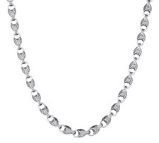 Solid sterling silver - silver, inch