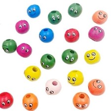 20 x Multi-Colour Wooden Doll