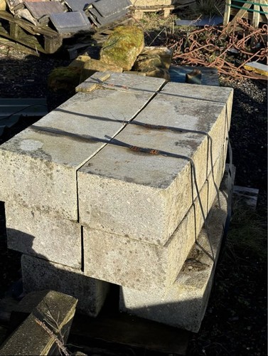Solid granite radius curbs - granite,