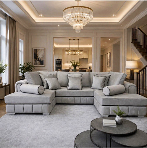 Rahman sofas naples silver - sofas,