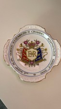 Queen Elizabeth II 1953 Coronation Royal Paragon Commemorative Cup Saucer