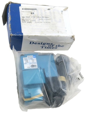 New mac valves 250b - mac, 250b-111aabh