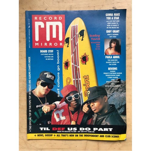 Def jam record mirror magazine - jam,