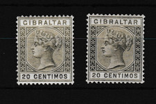 Gibraltar QV 20C & 2 shades