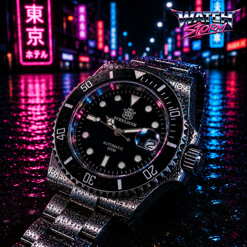 Steeldive sd1953 black - sd1953,