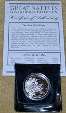 SILVER FIVE POUND JERSEY COIN