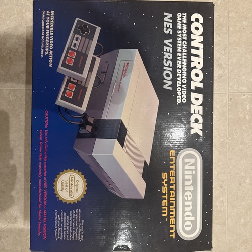 Nintendo nes console boxed - nes,