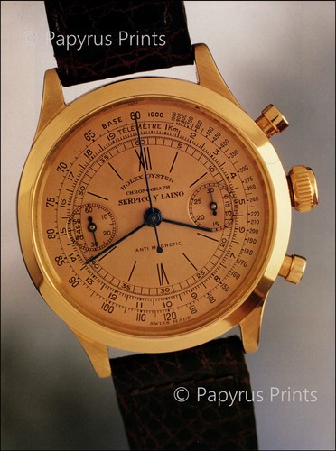 1990 vintage print watch 1947 - vintage,