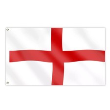 5 X 3FT England Flag For St George Day Large English Football Sports Support