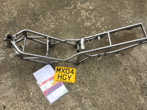 Ducati st3 frame with - with, v5c