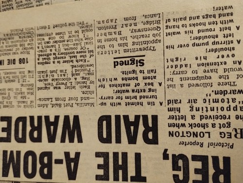 G9m ephemera 1961 - ,