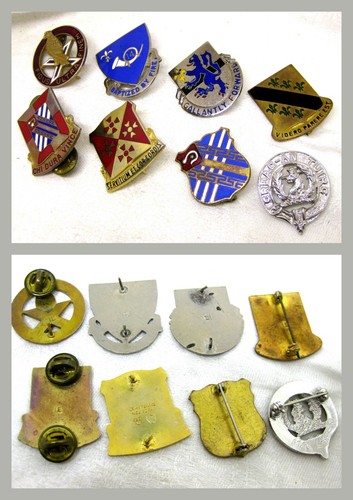 Vintage military crests - us,