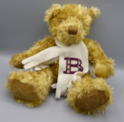 Burberry brown teddy bear - bear, soft