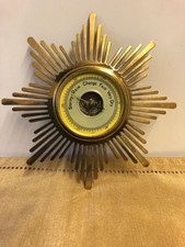 Vintage Brass Starburst Shaped