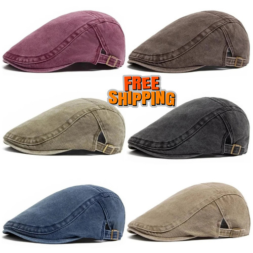 Men flat cap - cap, newsboy