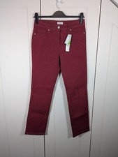 Damart Ladies Red Jeans Size