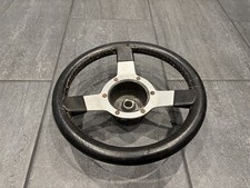 Vintage Leather Steering Wheel Mountney Style Mgb?Morris?Mini?  House Clearance’