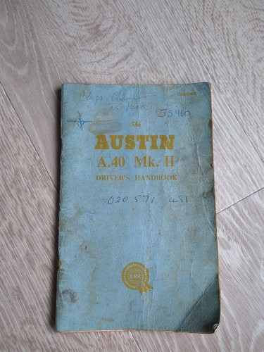 Austin ii drivers - a.40,