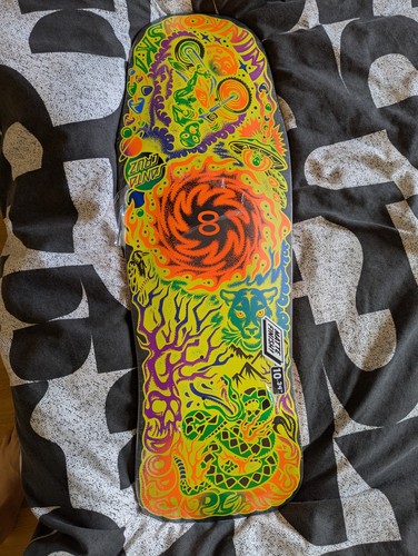 Santa cruz skateboard - santa,