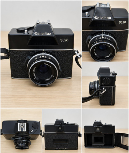 Rolleiflex sl26 camera black - sl26,