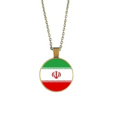 Iran Flag Necklace • Iranian