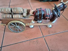 Ceramic Hourse and Cart