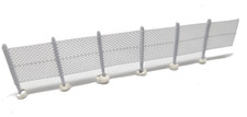 N Gauge Chainlink Fence Sets Model Railway Scenery