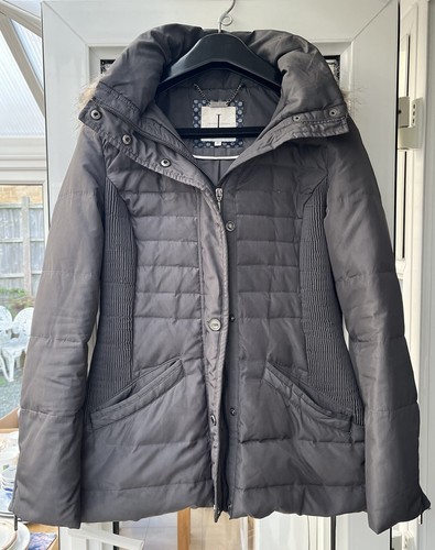 Jasper conran grey padded coat - grey,