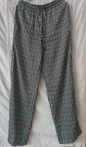 Zara size black white - black, silky