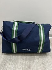Lacoste Blue and Green Duffle Gym Sports Hand Luggage Travel Bag NEW SEALED ??