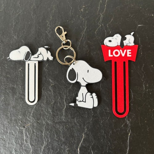 Snoopy bundle key ring - ring, book