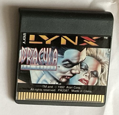 Dracula atari lynx boxed - dracula,