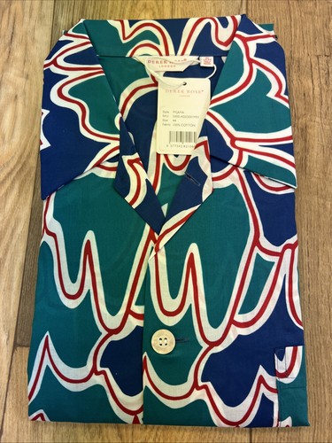 Mens derek rose cotton pyjamas - derek,