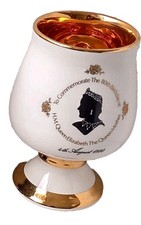 PRINKNASH POTTERY Goblet QUEEN