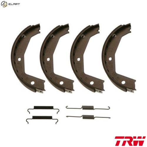 Brake shoe set parking - set,